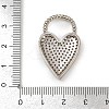 Brass Micro Pave Cubic Zirconia Pendants KK-M322-40P-3