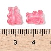 Transparent Spray Paint Glass Beads GLAA-Z011-08F-3