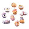 Halloween Opaque Resin Pendants CRES-D318-01P-1