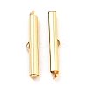 304 Stainless Steel Slide On End Clasp Tubes LS-X-STAS-C044-08D-G-1