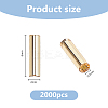 2000Pcs Glass Bugle Beads SEED-DC0001-14B-2