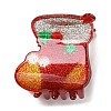 Christmas Theme Glitter Acrylic Claw Hair Clips LS-PHAR-R179-06-1
