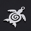 Non-Tarnish 304 Stainless Steel Pendants STAS-N090-JN865-1-2