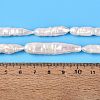 Natural Baroque Stick Pearl Keshi Pearl Beads Strands PEAR-N021-19-01A-5