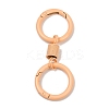 Alloy Spring Gate Clasps LS-PALLOY-Q009-01E-1
