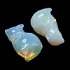 Opalite Carved Mouse Figurines DJEW-D012-02E-2