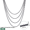 4.9~5m Spray Painted Stainless Steel Box Chains CHS-UN0001-15-5