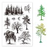 Summer Theme PVC Plastic Clear Stamps DIY-WH0631-0239-1