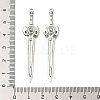 Tibetan Style Alloy Big Pendants FIND-G078-32B-AS-3