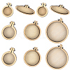 10Pcs 5 Styles Wood Embroidery Hoop DIY-CP0012-43B-6