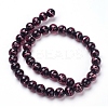 Handmade Silver Foil Lampwork Beads Strands FOIL-L016-C08-2