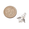 Acrylic Alloy Pendants PALLOY-JF02830-3