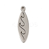 Non-Tarnish 304 Stainless Steel Pendants STAS-S123-03P-06-1
