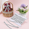 10M 10% Spandex & 90% Nylon Lace Elastic Ribbon OCOR-CY0001-12E-3