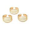 Ion Plating(IP) 304 Stainless Steel Finger Rings RJEW-L102-16G-1