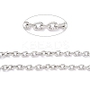 Tarnish Resistant 304 Stainless Steel Rolo Chains CHS-O010-02P-4