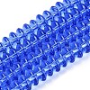 Transparent Glass Beads Strands GLAA-Q113-02A-A08-1