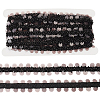 5 Yards Paillette with Glass Seed Bead Ribbons OCOR-BC0007-67A-1
