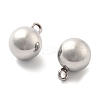 304 Stainless Steel Charms STAS-R138-06P-04-3