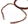 Adjustable Nylon Cord Braided Bead Bracelet Sets BJEW-JB05551-4