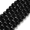 Natural Black Onyx Beads Strands G-C280-B01-10mm-2