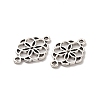 Tibetan Style Alloy Connector Charms TIBE-B001-51AS-3