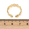 Brass Adjustable Cuff Rings for Women RJEW-B132-01A-G-5