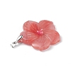 Watermelon Stone Glass Big Pendants G-B040-01P-14-3