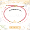 1Pc Adjustable Nylon Cord Slider Bracelets for Women BJEW-LP0001-32W-03-2