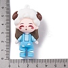The 12 Chinese Zodiac Girl Doll PVC Plastic Pendants LS-KY-S172-16H-3