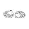 Alloy Crystal Rhinestone Pendants ALRI-K049-12P-3