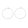 316 Surgical Stainless Steel Hoop Earrings Findings STAS-D183-02P-03-1
