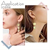 60Pcs 6 Styles Two Tone Transparent Acrylic Beads MACR-YW0004-09-6