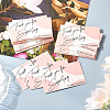 100Pcs 2Bags Thank You Card AJEW-TA0001-53B-5