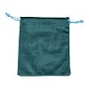 Velvet Jewelry Drawstring Storage Pouches ABAG-P013-02D-08-1