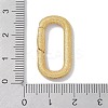 Rack Plating Brass Micro Pave Cubic Zirconia Twister Clasps KK-NH0002-19G-01-3