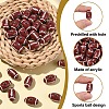50Pcs Craft Style Acrylic Beads MACR-YW0003-85-4