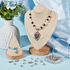 100Pcs 10 Styles Tibetan Style Alloy Hangers Links TIBE-SC0002-19-3