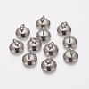 304 Stainless Steel Bead Cap Pendant Bails LS-X-STAS-L205-20P-1