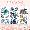 3 Sheets 3 Styles PVC Waterproof Decorative Stickers DIY-WH0404-146-2