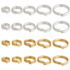 100Pcs Brass Split Rings FIND-HY0005-04A-1