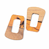 Resin & Walnut Wood Pendants RESI-S389-034A-A01-2