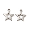 Non-Tarnish 304 Stainless Steel Charms X-STAS-M089-57P-1