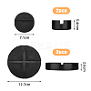 4Pcs 2 Style Rubber Jack Pad Adapter for Jack Stand AJEW-FH0004-28-2