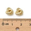 Brass Micro Pave Cubic Zirconia Charms LS-KK-C107-02G-3