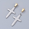 304 Stainless Steel Snap on Bails LS-X-STAS-L226-053G-4