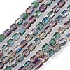 Electroplate Glass Beads Strands EGLA-D031-01U-1