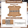 1M 304 Stainless Steel Curb Chains CHS-LP0001-04-2