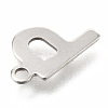 Non-Tarnish 201 Stainless Steel Charms STAS-C021-06P-P-3