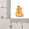 201 Stainless Steel Charms STAS-U016-01G-B-3